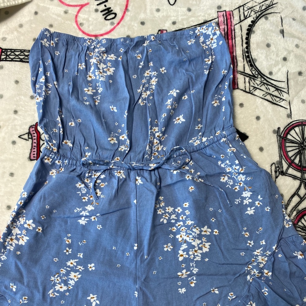 PacSun Blue Romper